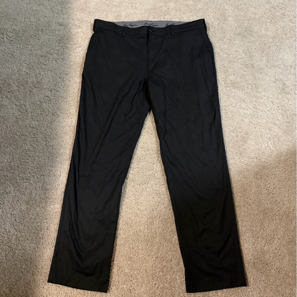 Hogan Men's Black Dress Pants - Sleek Straight Leg